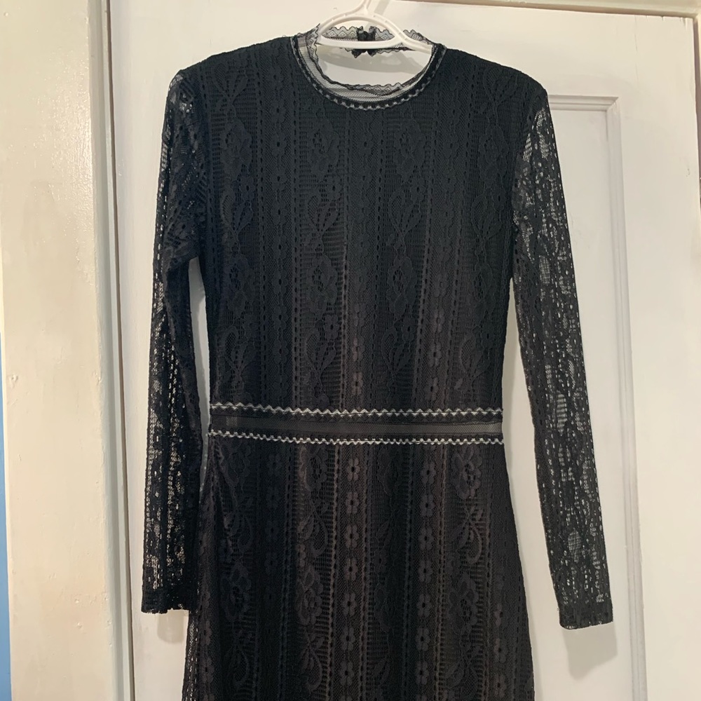 Black lace dress -worn once
